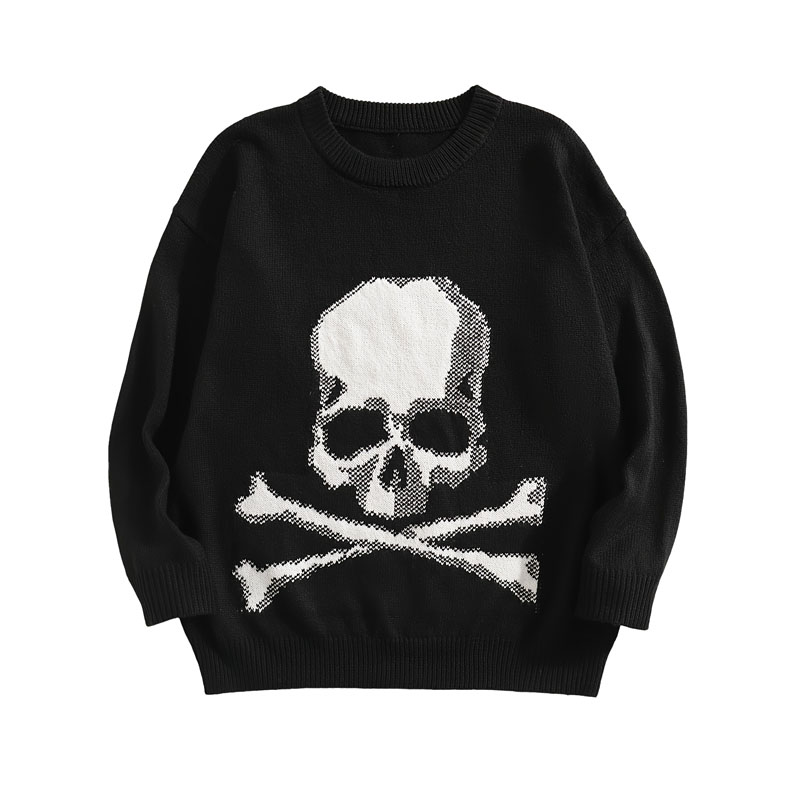 Halloween Crew Neck Knit Mens Sweet