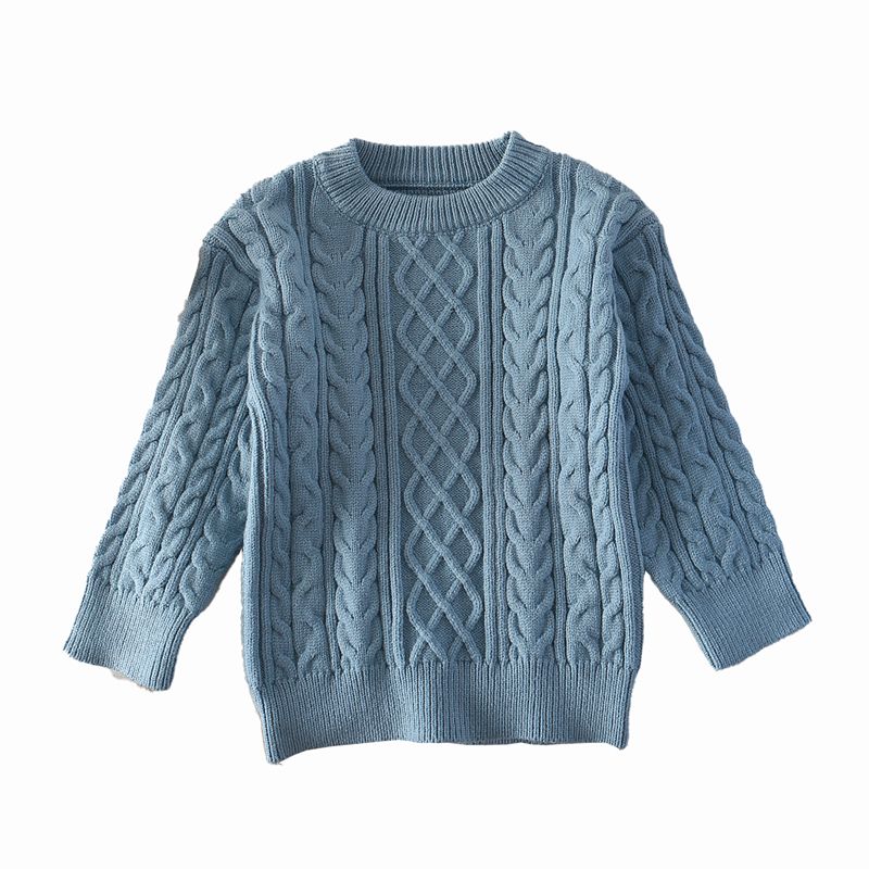 Krzyk Jacquard Crewneck Sweter