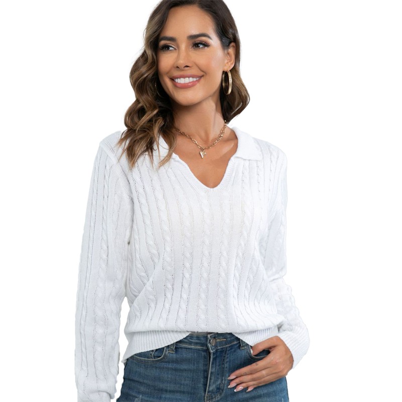 Sweter Lapel V SCC