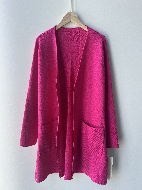 Kieszonkowy sweter damski