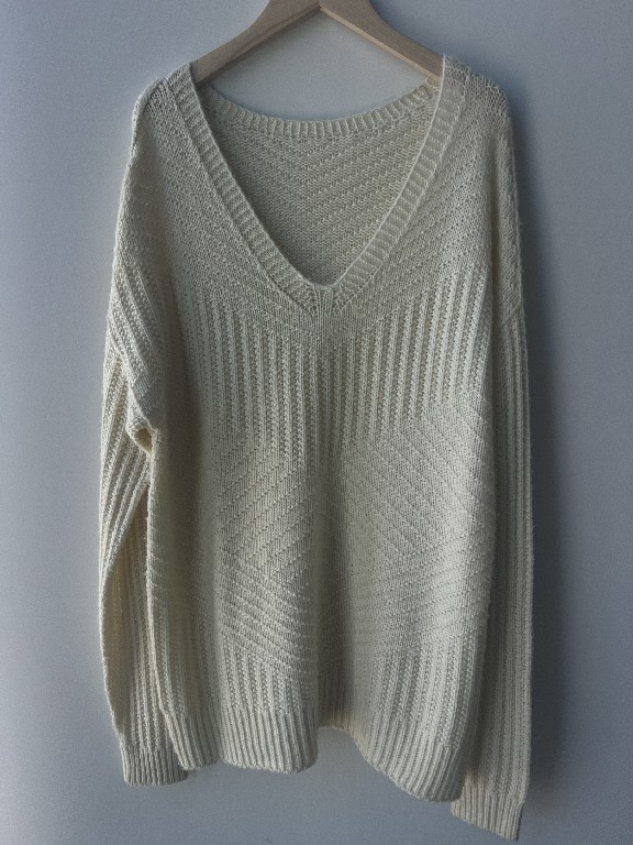Sweter z dzianin
